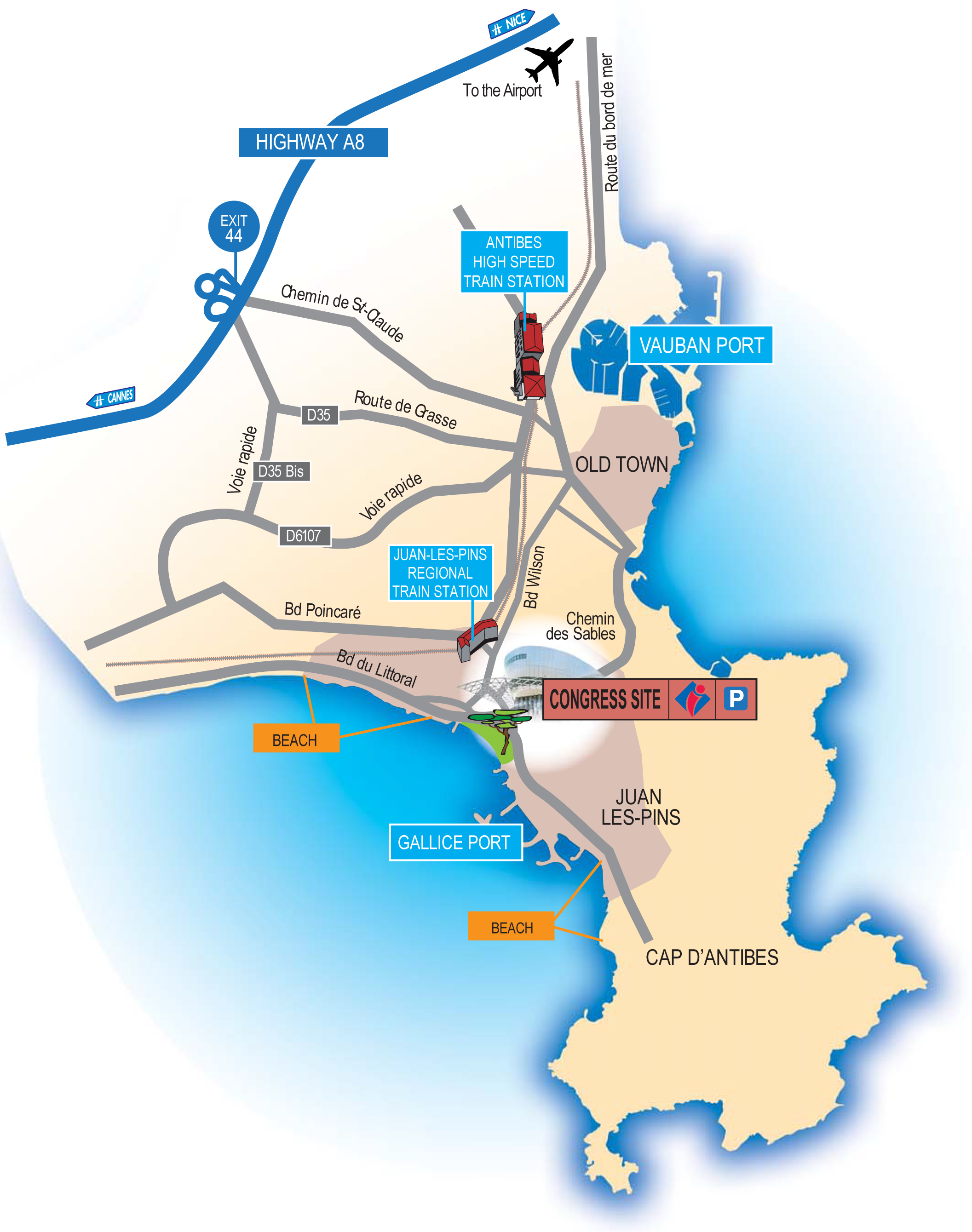 Arret De Bus La Regence Juan Les Pins Venue & access